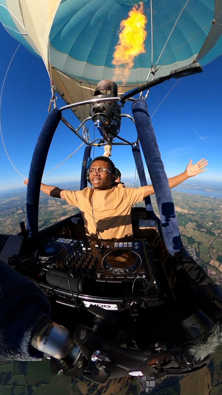 DJ HOLY takes Afrobeats to the Sky