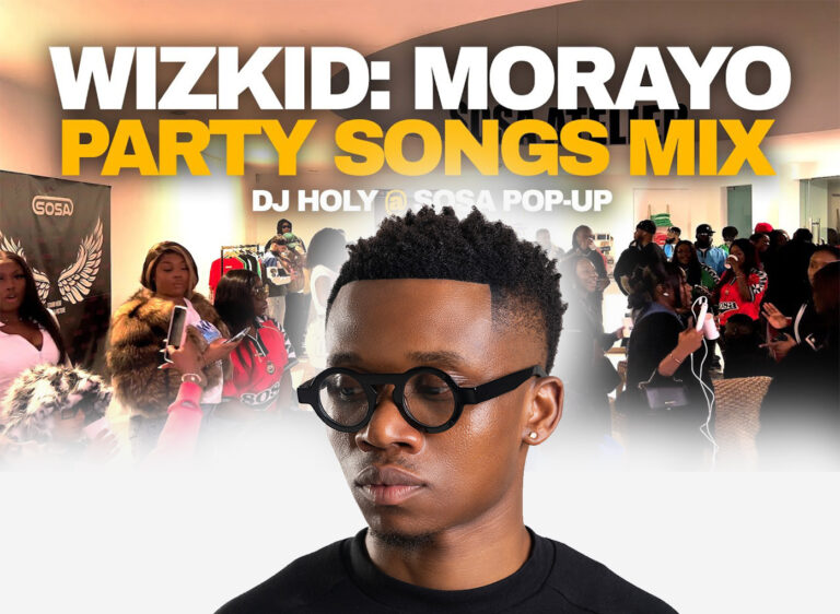 DJ Holy’s Latest Afrobeat Mix for MORAYO Is a Love Letter to Wizkid Fans and Your Next Party Soundtrack